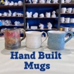 Clay Hand Built Mugs