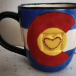 After School Art – Colorado Flag Mug