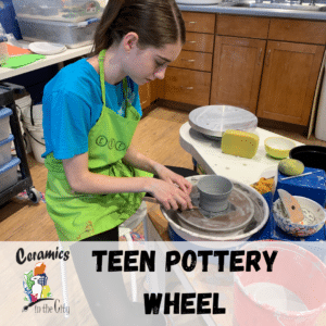 Teen Pottery Wheel Class